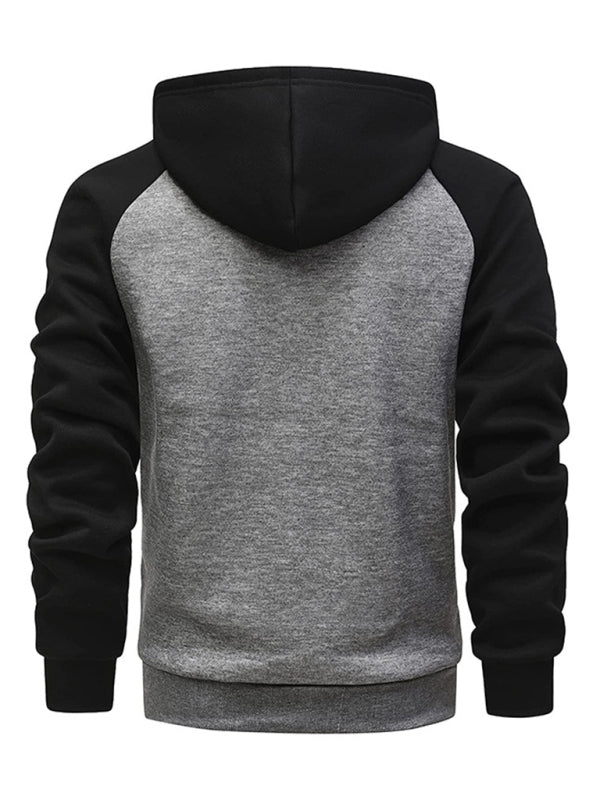Stuart Full-Zip Contrast Hoodie
