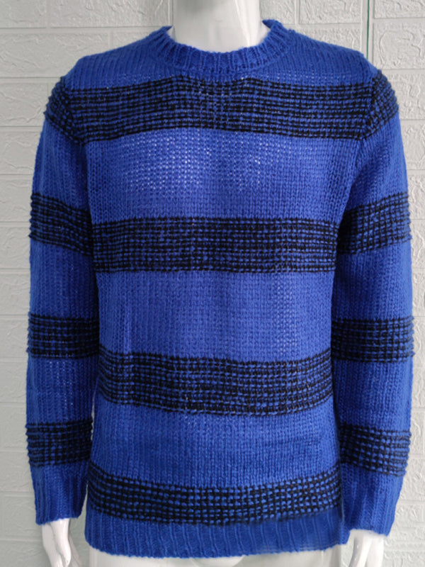 Meade Striped Crew Sweater