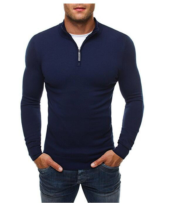 Lincoln Casual Quarter Zip Sweater