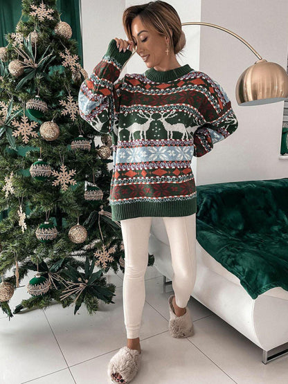 Women's Prancer Christmas Sweater